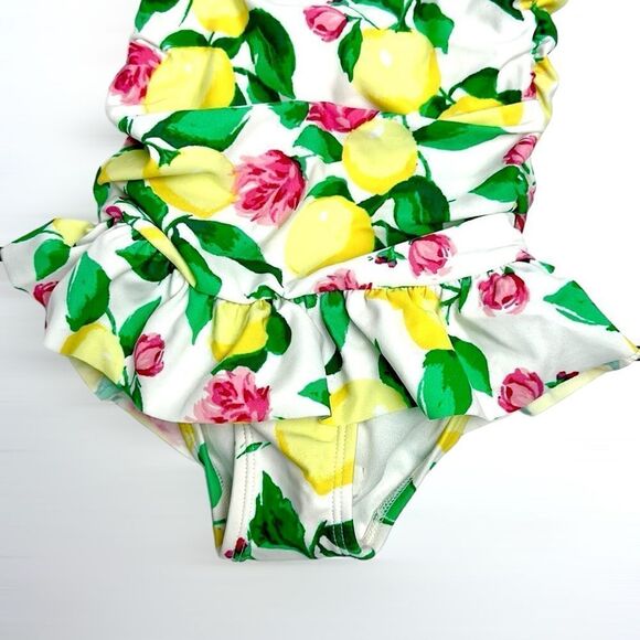 NWT Janie and Jack Lemon Swimsuit Sun Protection Size 2T - Picture 6 of 13